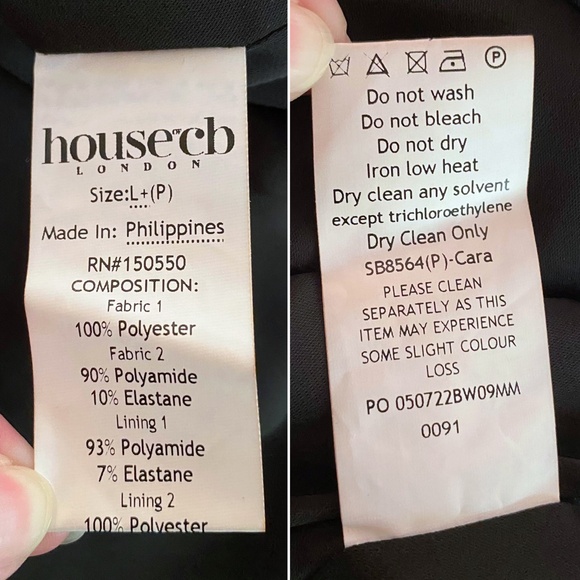 NEW House of CB Cara Maxi Dress Black Large+ XL with Plus Cup - Picture 16 of 17